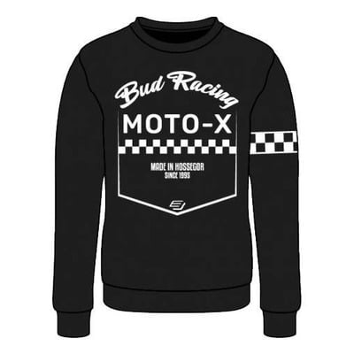 Pull enfant Bud Racing Crewneck Bud Moto X noir