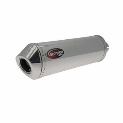 Silencieux Homologué Scorpion Factory Bandit 1200 00-06 - Ovale Inox Position Standard