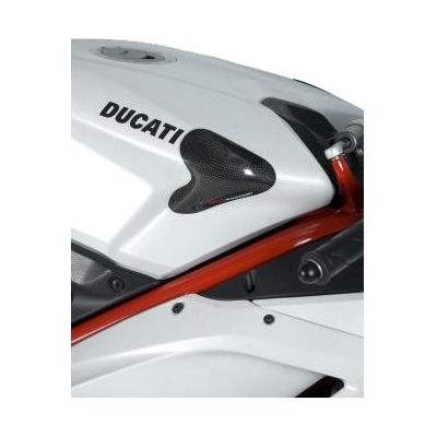 Slider de réservoir R&G Racing carbone Ducati 848 08-13