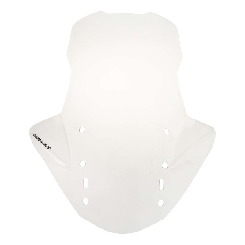 Pare-brise Ermax haute protection 70 cm avec protections mains Peugeot Metropolis 400i 13-20 clair
