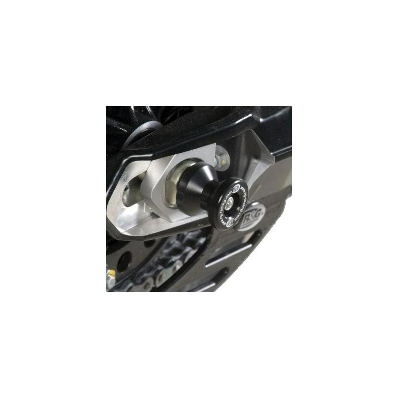 Tampons de bras oscillant diabolos R&G Racing noir Husqvarna Nuda 900