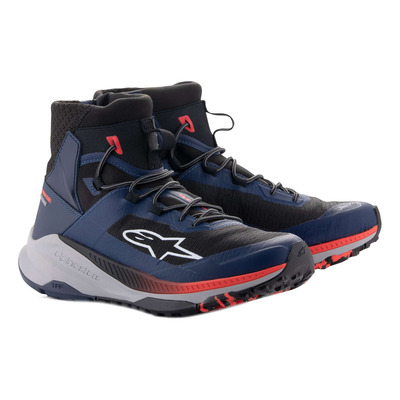 Baskets moto Alpinestars Speedforce XR blue/black/red fluo/gray