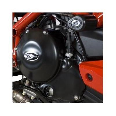 Couvre carter d’embrayage R&G Racing noir Ducati Streetfighter 848 12-15
