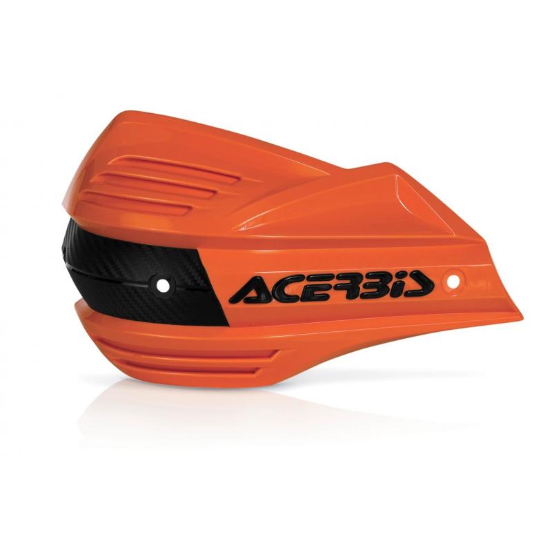 Plastiques de remplacement Acerbis pour protège-mains X-Factor Orange Brillant