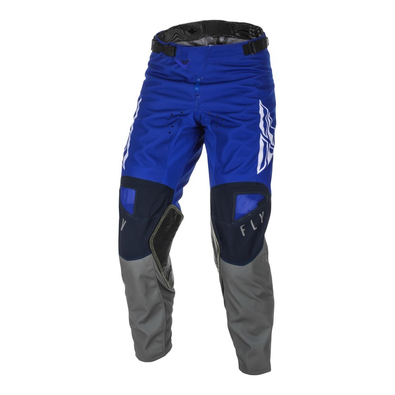 Pantalon cross enfant Fly Racing Kinetic K121 bleu/navy/gris- US-20
