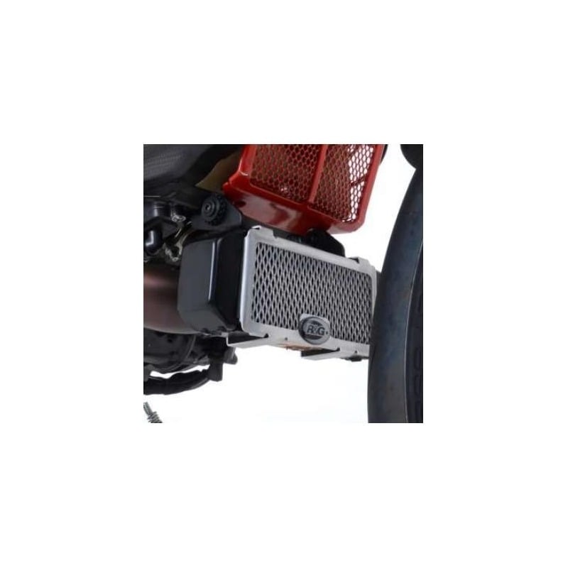 Protection de radiateur d’huile noire R&G Racing noir Ducati Hypermotard 950 19-21