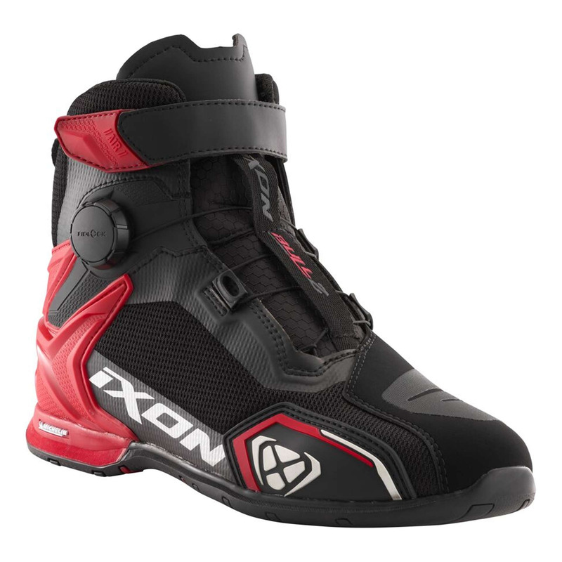 Baskets moto Ixon Bull 2 Air black/white/red