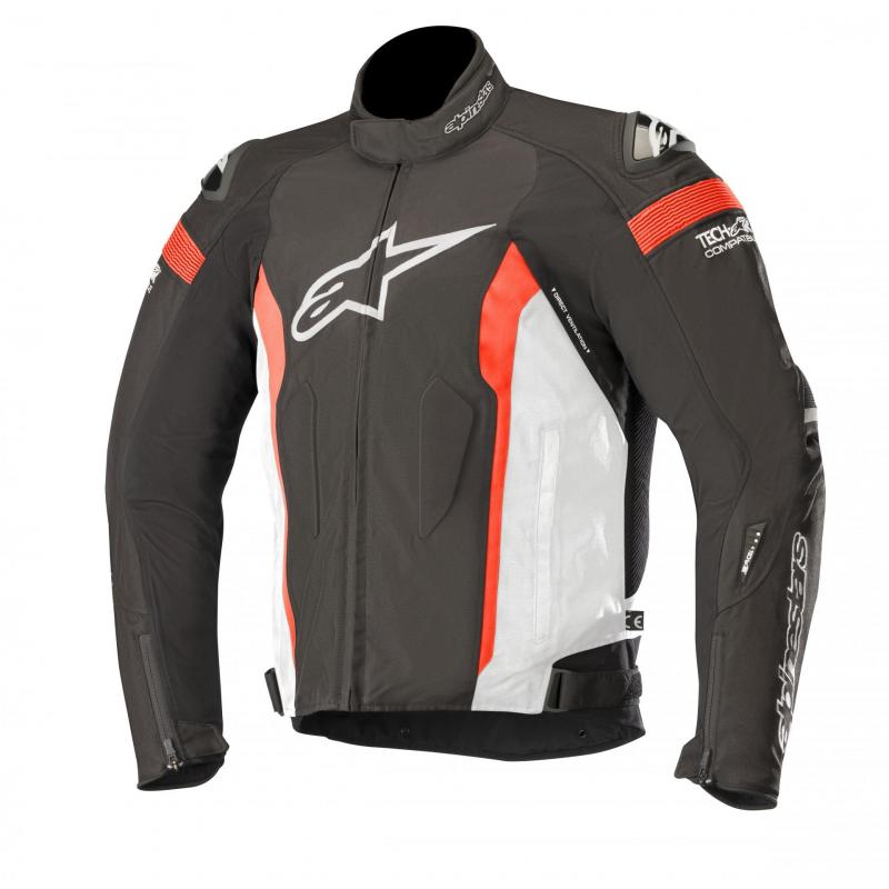 Blouson textile Alpinestars T-Missile Drystar Tech-Air compatible noir