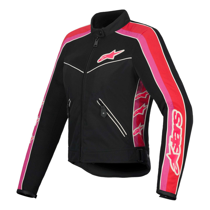 Blouson textile femme Alpinestars Stella T-Dyno Air black/bright red/f