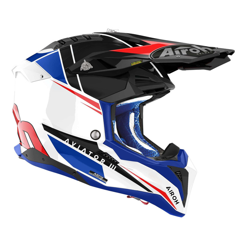 casque airoh cross red bull