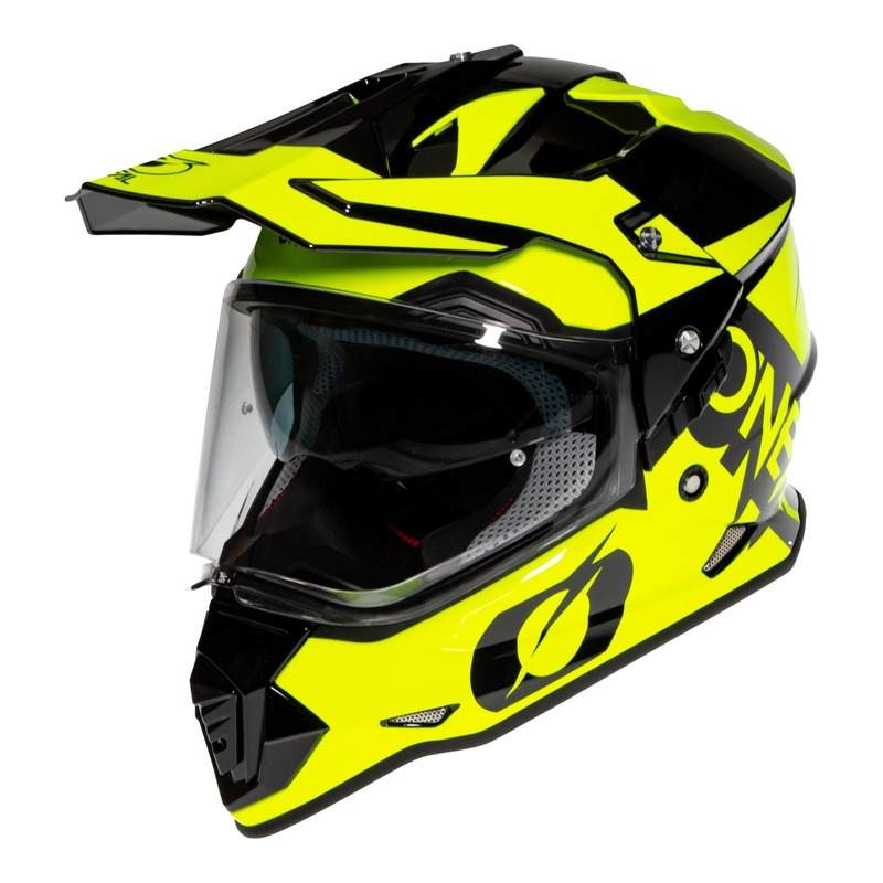 Casque intégral O’Neal Sierra R jaune fluo/noir- XS