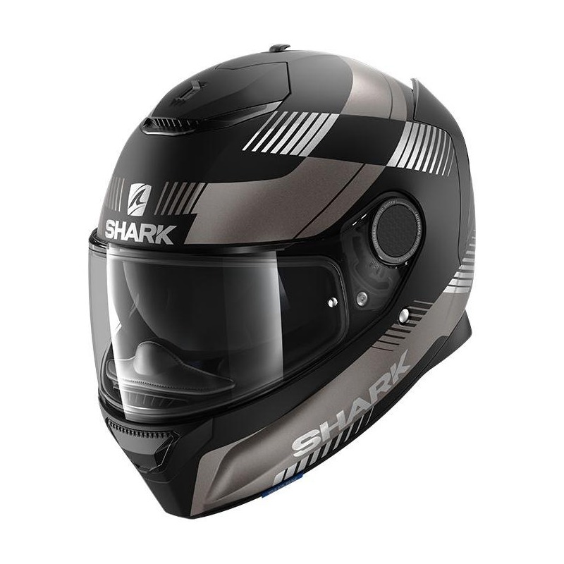 Casque intégral Shark Spartan 1.2 Strad Mat anthracite/noir- XS