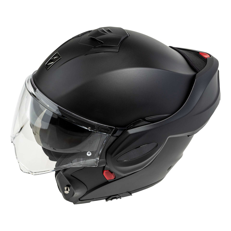 Casque modulable Scorpion Exo-Tech Evo Solid noir mat