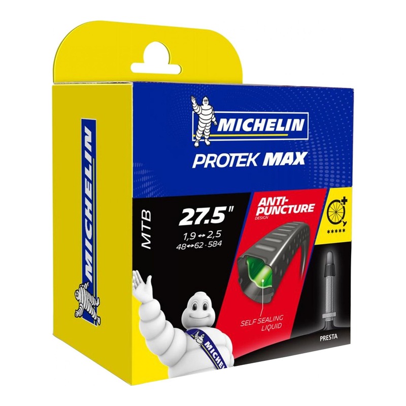 Chambre à air vélo Michelin Protek Max 27,5 x 1,90/2,30 Schrader (av