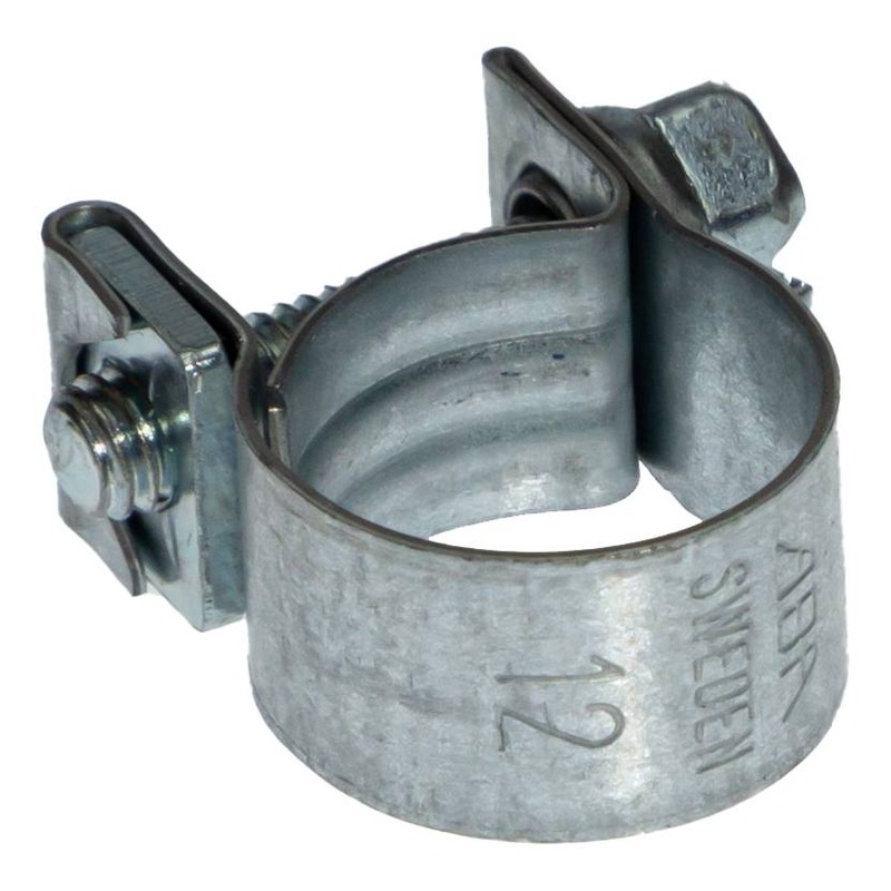 Lot de 10 colliers de serrage métallique 12 - 20 mm (OO) - 449926