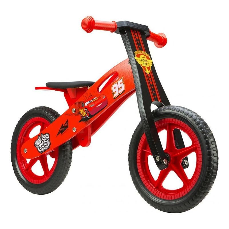 Draisienne en bois Disney Cars rouge