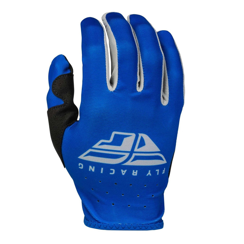 Gants cross enfant Fly Racing Youth Lite bleu/gris