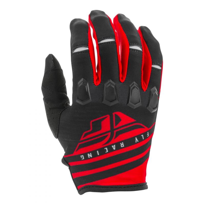 Gants cross Fly Racing Kinetic K220 rouge/noir/blanc- XS/7