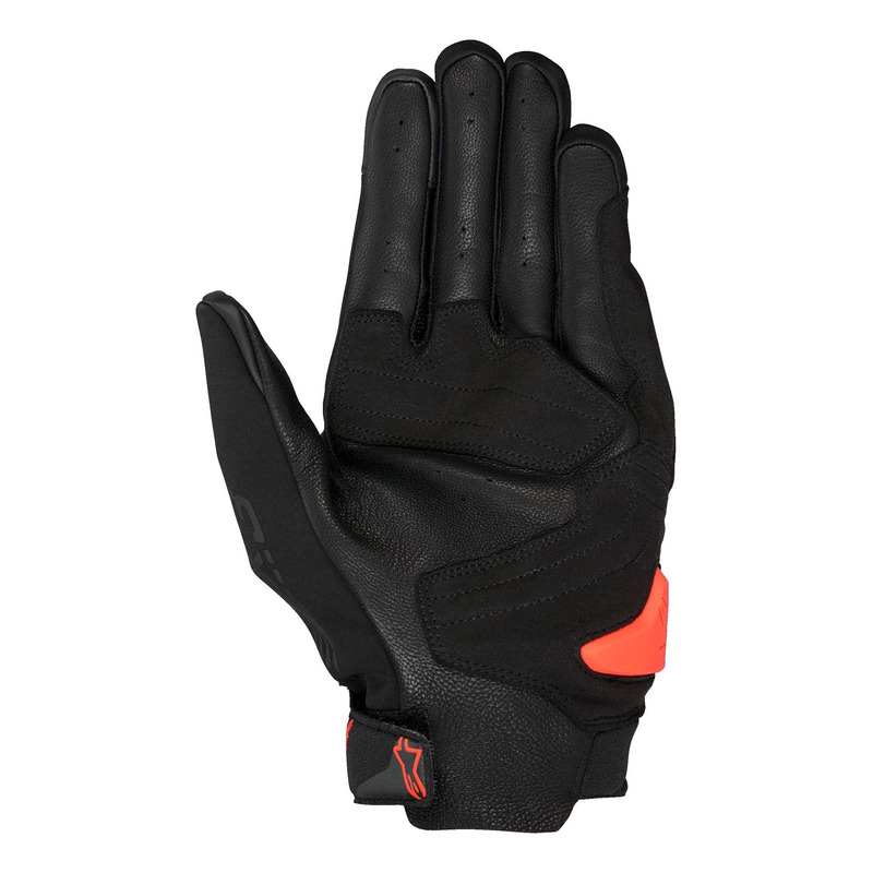 Gants cuir Alpinestars SP X 3 black/red fluo
