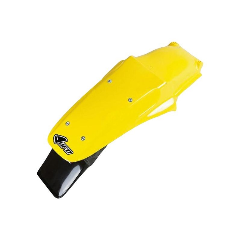 Garde-boue arrière enduro + feu arrière UFO Suzuki 125 RM 93-95 jaun