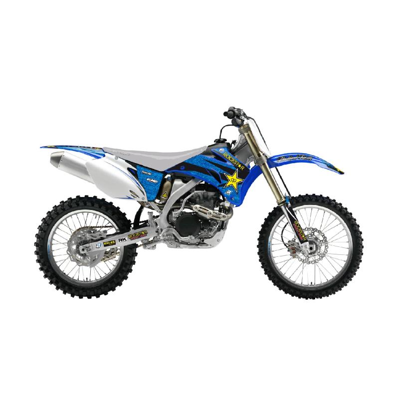 Kit déco Blackbird Racing Rockstar Energy Yamaha 250 YZ-F 06-09 bleu/