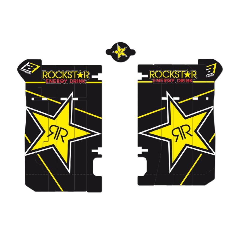 Kit déco de radiateur Blackbird Racing Rockstar Energy Honda CRF 450R