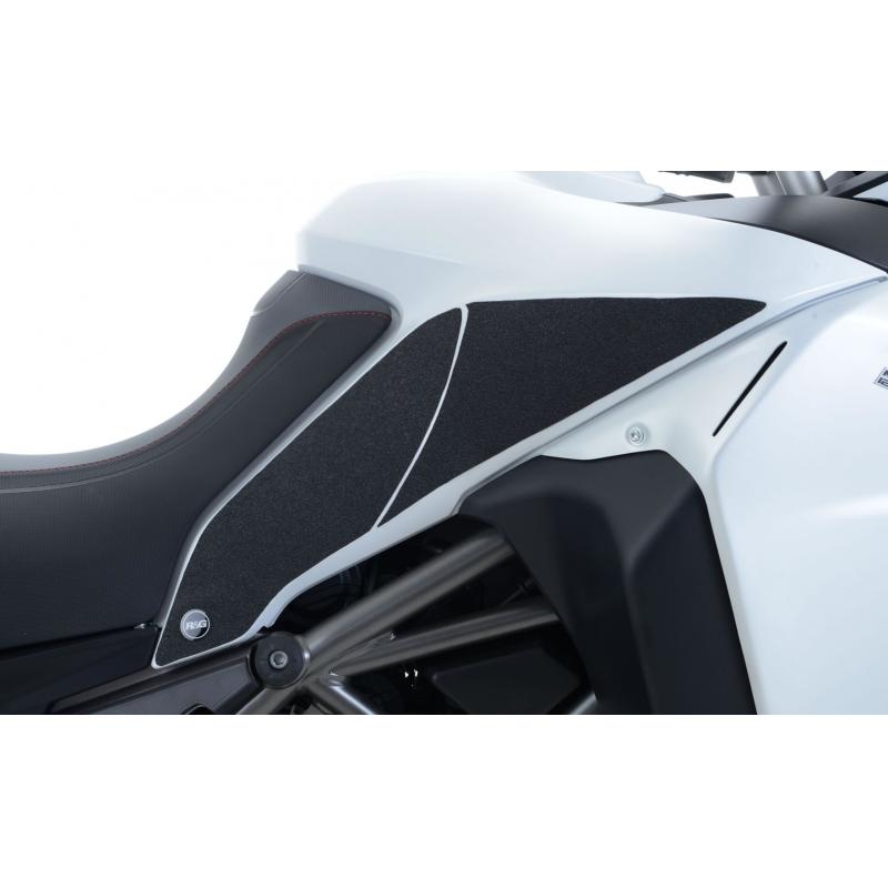 Kit grip de réservoir R&G Racing noir Ducati Multistrada 1200 Enduro