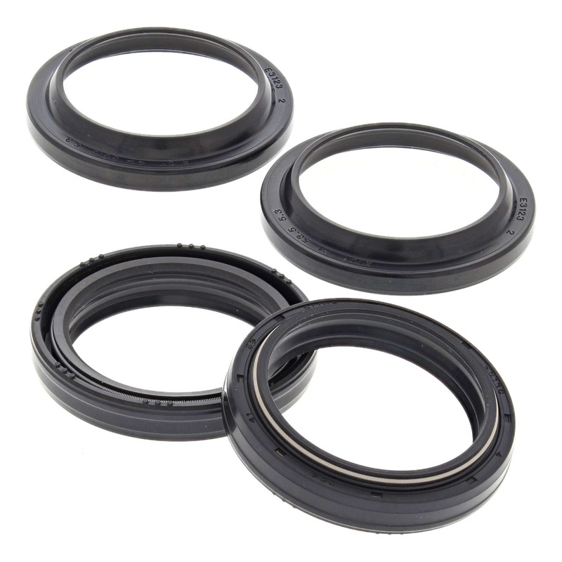Kit Joints SPI + Cache-Poussière de Fourche ALL BALLS Ø 53 x Ø 41 x 8 mm - Honda 250 XR-R 86-04