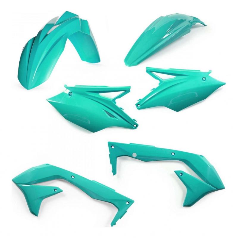 Kit plastiques Acerbis Kawasaki 450 KX-F 2018 (vert 4)