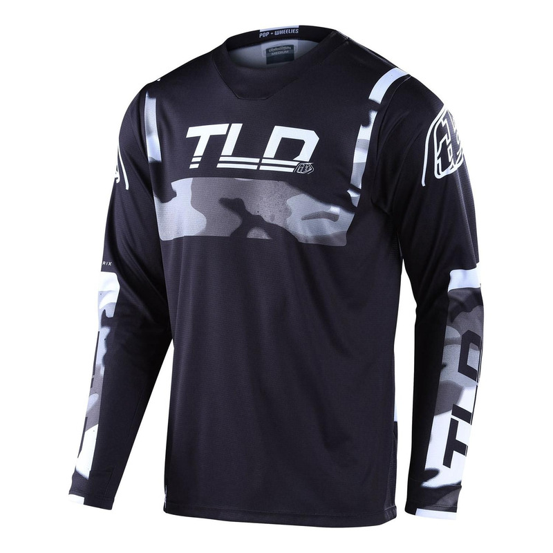 Maillot cross enfant Troy Lee Designs GP Brazen camo gris