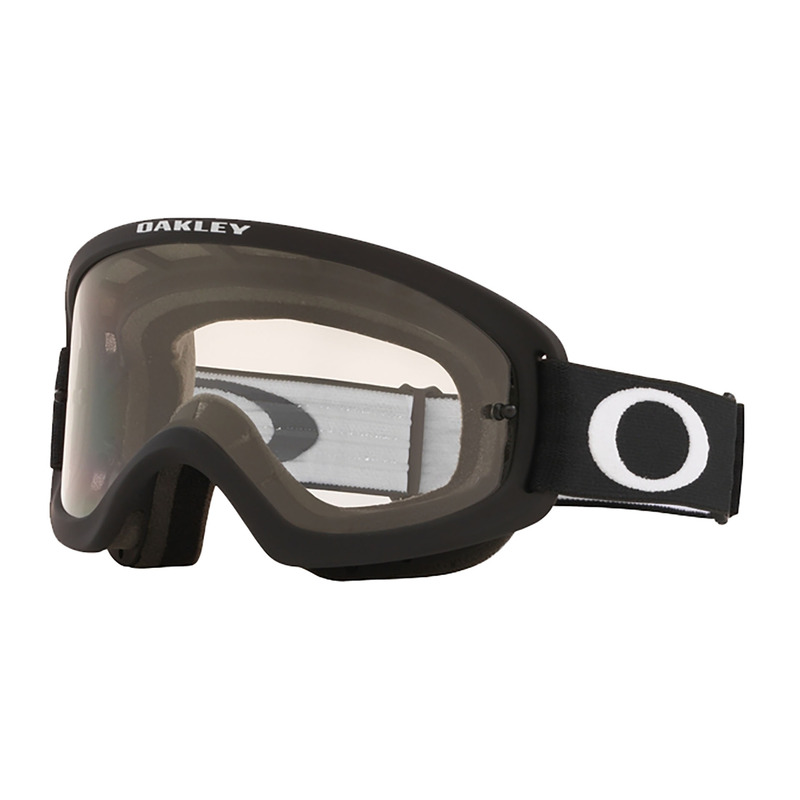 Masque cross Oakley O Frame 2.0 Pro XS MX noir mat Ã©cran transparent
