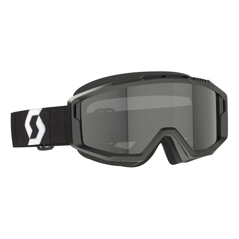 Masque cross Scott Split OTG Sand Dust black/white – Écran dark grey works