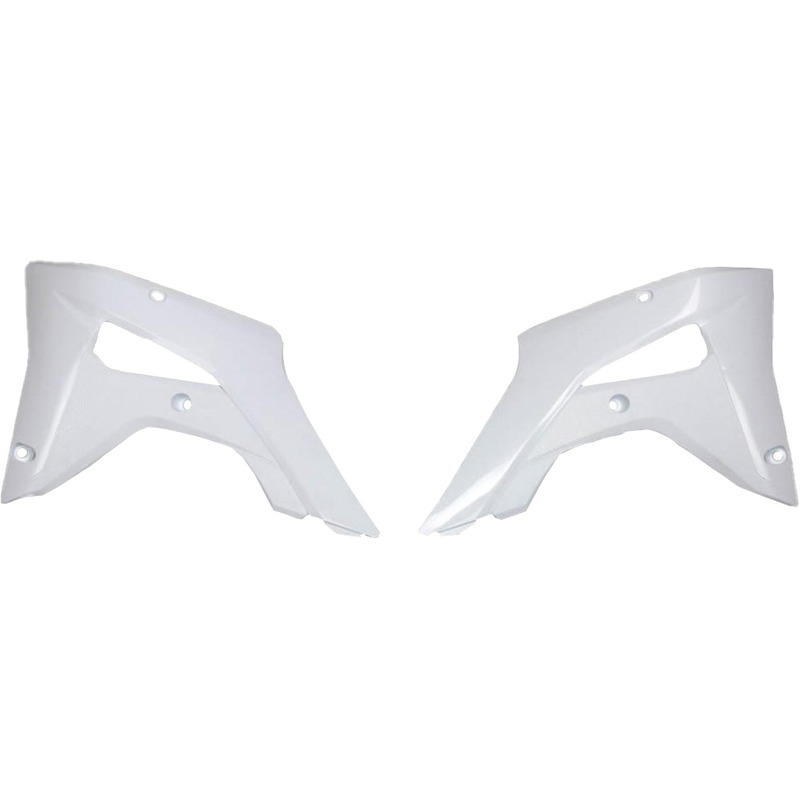 Ouïes de radiateur UFO Honda CRF 450RX 2017 blanc