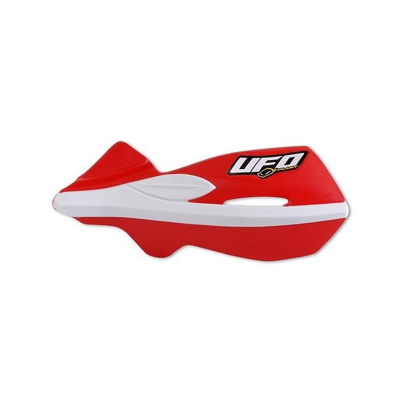 Paire de coques UFO pour protège-mains Patrol rouge/blanc