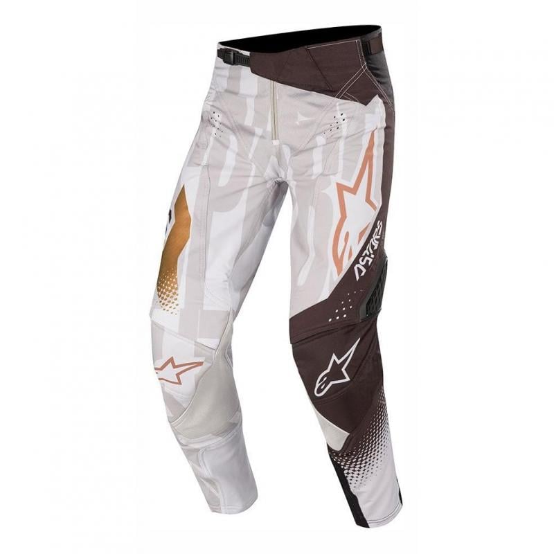 Pantalon cross Alpinestars Techstar Factory Metal gris/noir/copper