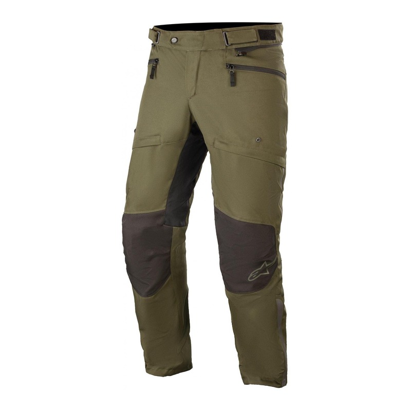 Pantalon textile Alpinestars AST-1 V2 Waterproof forest/noir (standar