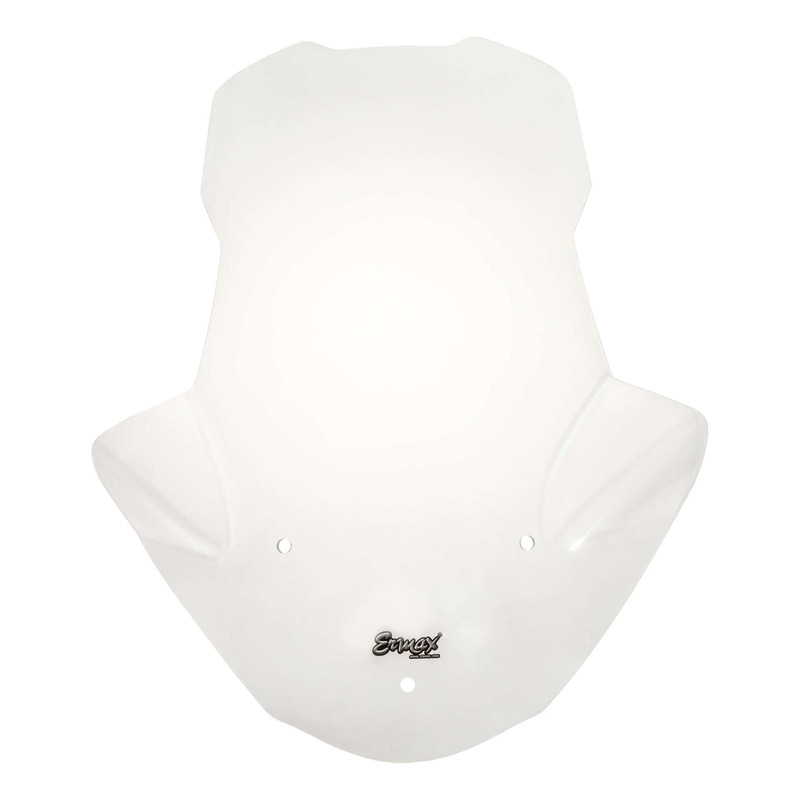 Pare-brise Ermax haute protection 70 cm avec protections mains Piaggio MP3 500 11-18 clair