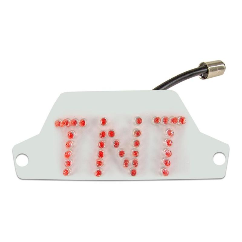 Plaque arrière à leds TNT Booster 2000