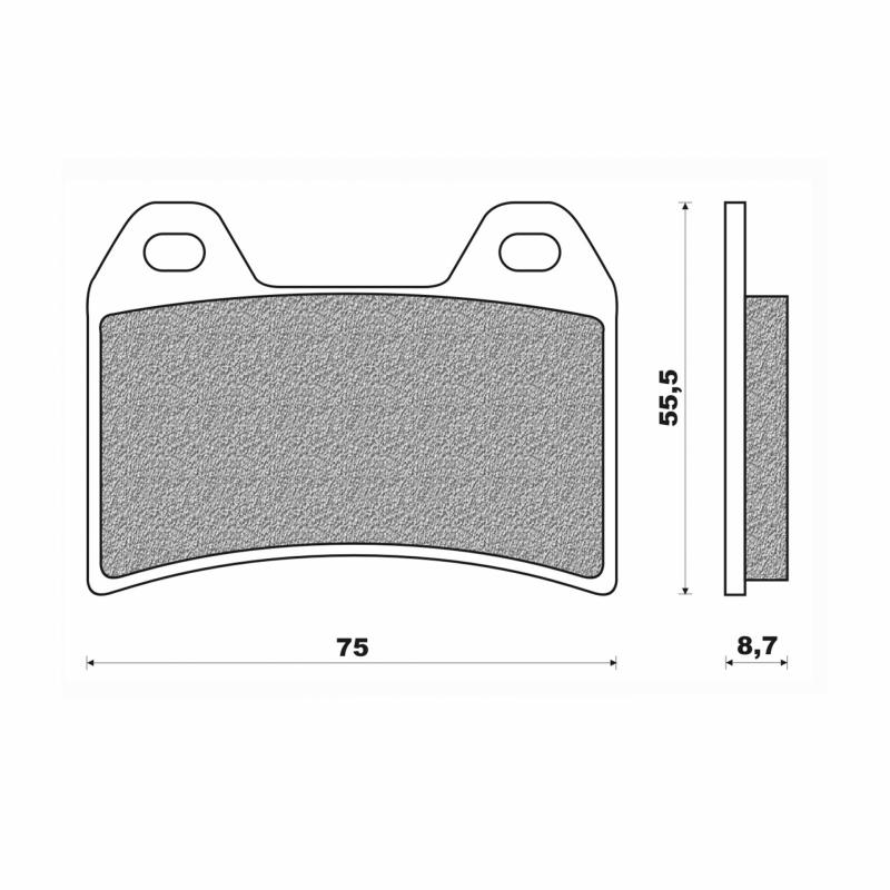 Plaquettes de Frein Newfren - FD0221SP - Aprilia 1200 Dorsoduro / Duca