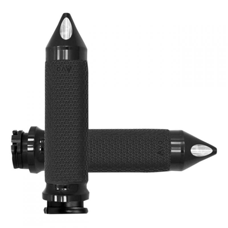 Poignées Avon Ø 35mm mémoire de formes tirage électronique embout