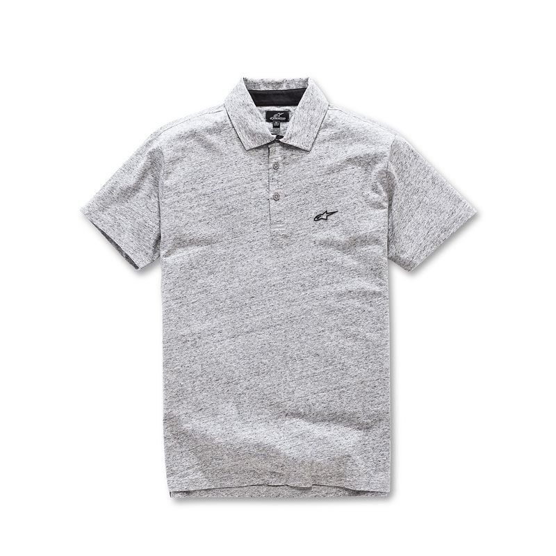 Polo Alpinestars Eternal charcoal heather gris chiné- S