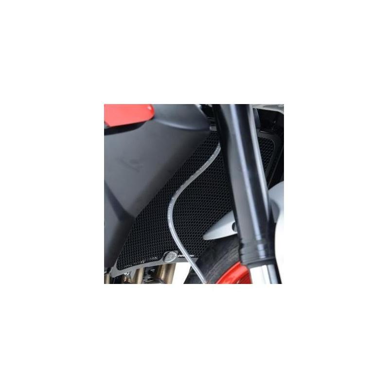 Protection de radiateur R&G Racing noire Triumph Street Triple 675 RX 16-17