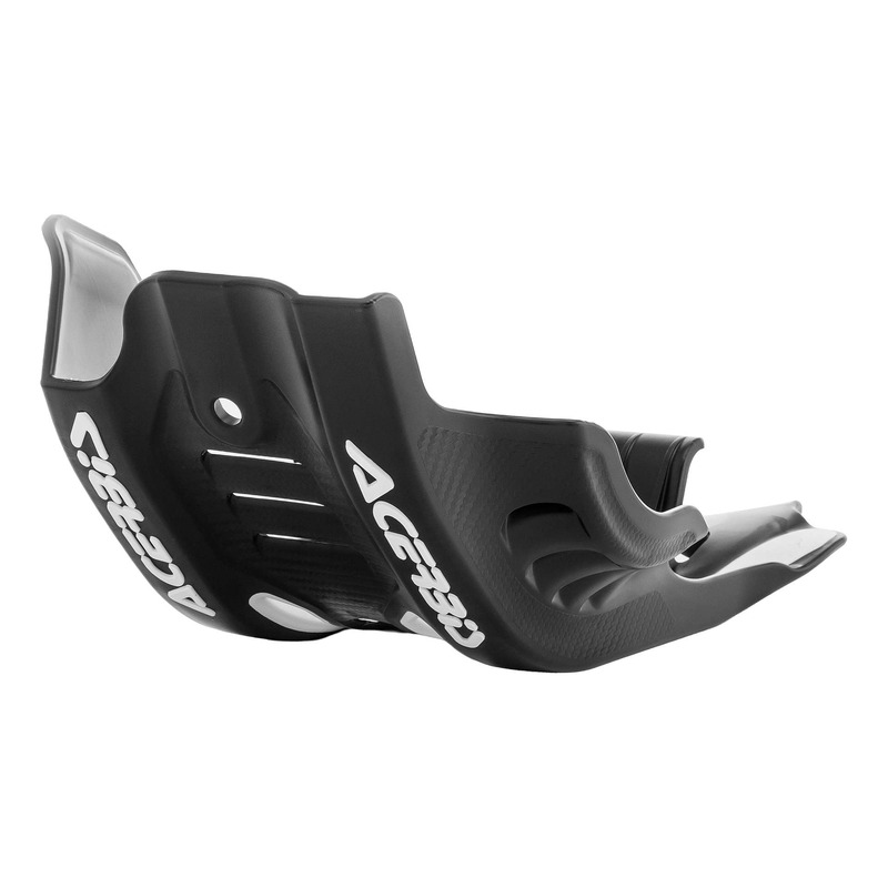 Sabot Moteur ACERBIS Noir / Blanc -