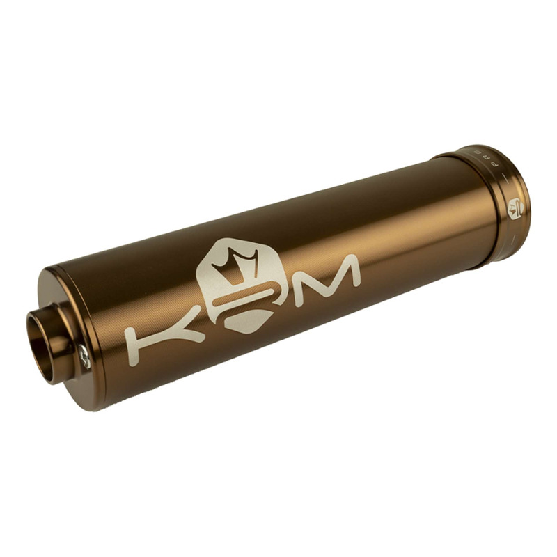 Silencieux d'échappement alu full Bronze KRM Pro Ride 70-90cc