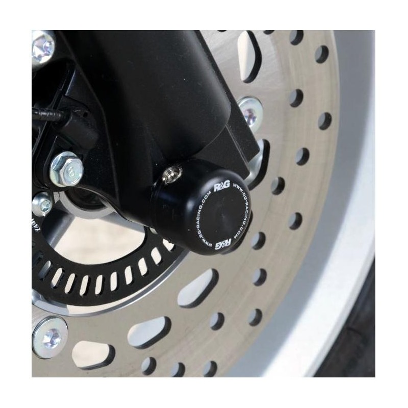 Tampons de protection de fourche R&G Racing noir Yamaha N-Max 125 17-20