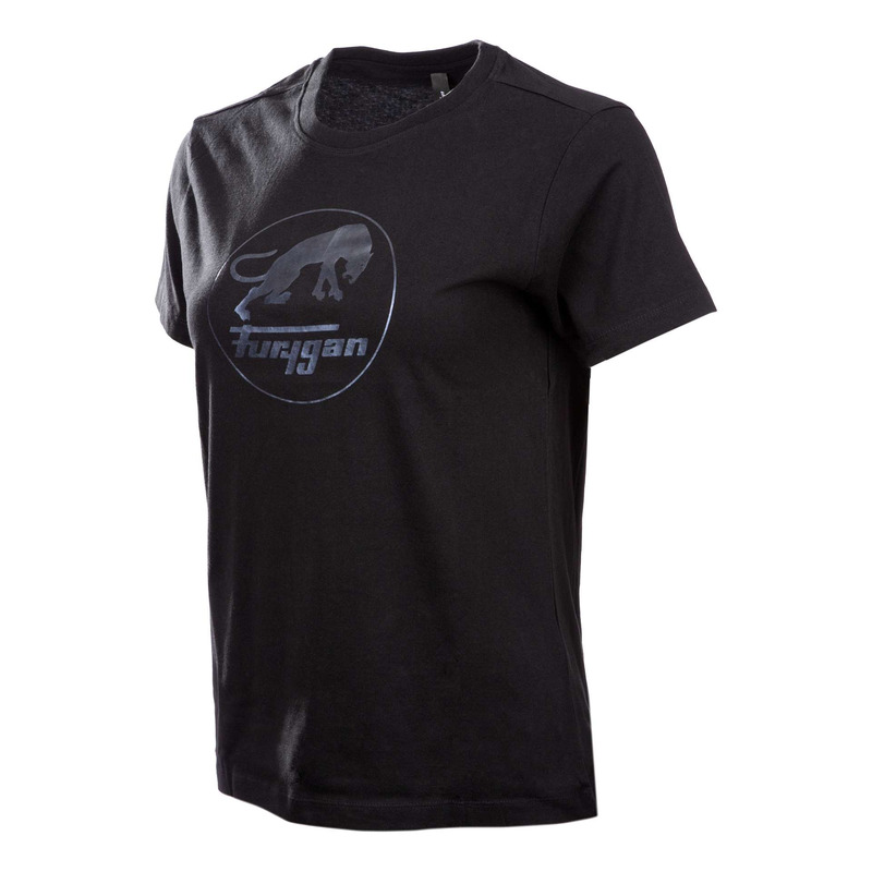 Tee-Shirt femme Furgan Corpo Lady Logo noir/noir