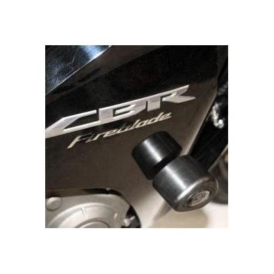 Tampons de protection R&G Racing Aero noir Honda CBR 650 F 14-18 sans perçage