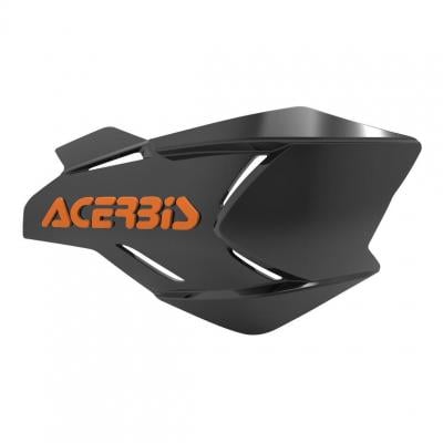 plastique de remplacement Acerbis pour protège-mains X-Factory Noir/Orange Brillant