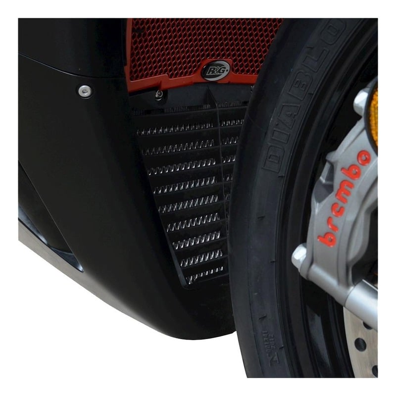 Protection de radiateur d’huile noire R&G Racing noir Honda CBR 1000 RR-R 20-21