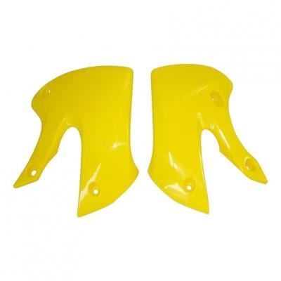 Ouïes de radiateur RTech jaunes pour Suzuki RM 65 03-06